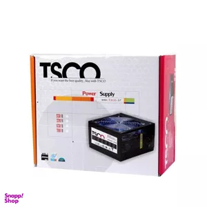 پاور تسکو (TSCO) فن 12وات 570w تک پک همراه کابل برق