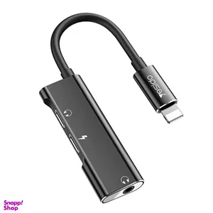 مبدل Aux Lightning یسیدو (Yesido) مدل YAU13 با قابلیت شارژ