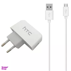 شارژر دیواری اچ تی سی مدل TC P450-EU به همراه کابل