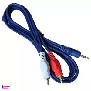 کابل تبدیل 1 به 2 جک 3.5 میلی متری به RCA مدل 2150 طول 1.5 متر