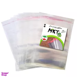 سلفون چسب دار MKT سایز 15 × 20 سانتی متر بسته 50 عددی