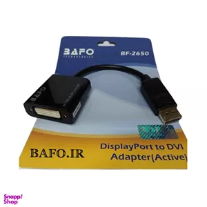 کابل تبدیل DispalyPort DVI بافو (Bafo) مدل BF-2650