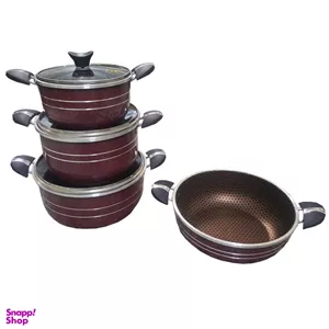 سرویس پخت و پز 7 پارچه مدل زنبوری کد T103