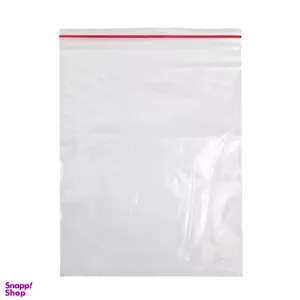 کیسه زیپ دار مدل R25 SH35 بسته 20 عددی بی رنگ