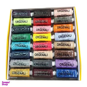 نخ خیاطی اورجینال بسته 24 عددی