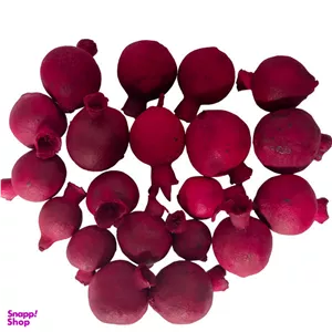 میوه تزیینی مدل انار یلدا کد 2 بسته 20 عددی