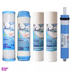 فیلتر دستگاه تصفیه کننده آب مدل PAC-RO5 بسته 4 عددیفیلتر فیلمتک کد 001