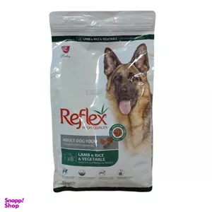 غذای خشک سگ رفلکس مدل Lamb & Rice & Vegetable وزن 3 کیلوگرم