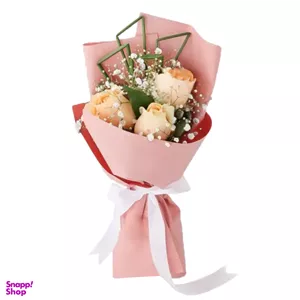 دسته گل طبیعی گل بازار مدل نور عشق