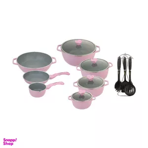 سرویس پخت و پز 18 پارچه عروس (Aroos) مدل کلاسیک