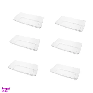 دیس یکبار مصرف کوشا (Koosha) مدل Koosha C106 Lux بسته 6 عددی