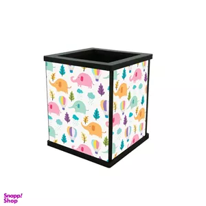 جامدادی رومیزی بامبیلیپ طرح فیل آبرنگی کد 3042981