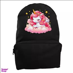 کوله پشتی طرح یونیکورن اسب تک شاخ کد 57