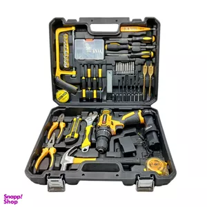 دریل پیچ گوشتی شارژی اینتیمکث کد 0928 مجموعه 40 عددی