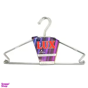 آویز لباس لوکس مدل قلابدار کد pir-6 بسته ۶ عددی