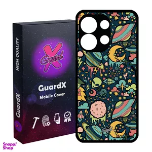 کاور گارد ایکس طرح Galaxy مدل Glass10191 مناسب برای گوشی موبایل شیائومی Redmi Note 13 4G