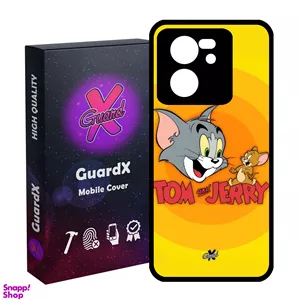کاور گارد ایکس طرح تام و جری مدل Glass10667 مناسب گوشی موبایل شیائومی 13T/13T Pro/Redmi K60 Ultra