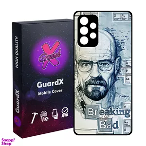 کاور گارد ایکس طرح Breaking Bad مدل Glass10202 مناسب برای گوشی موبایل سامسونگ Galaxy A52/A52S