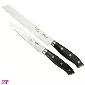 چاقو برش نان جی فی نی مدل 6-2-2221 مجموعه 2 عددی