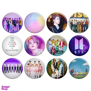 پیکسل طرح BTS کد 08 مجموعه 12 عددی
