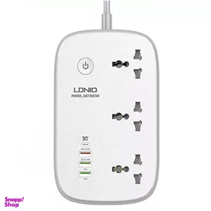 چند راهی برق و شارژر الدینیو مدل SCW3451