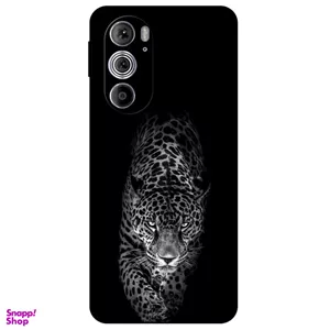 کاور گوشی موبایل مگافون طرح پلنگ مدل 1879 مناسب موتورولا Moto Edge 30 Pro