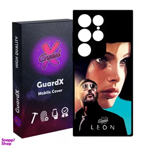 کاور گارد ایکس طرح Leon مدل Glass10322 مناسب برای گوشی موبایل سامسونگ Galaxy S24 Ultra