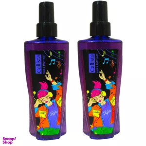 بادی اسپلش زنانه کالیستا مدل کایلی حجم 200 میلی لیتر مجموعه 2 عددی