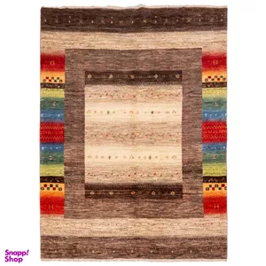گبه دستباف سی پرشیا کد 156117 سایز 2.43x1.77 متر