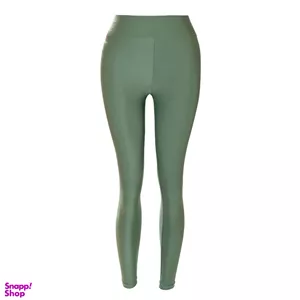 لگ ورزشی زنانه آگی مدل Shiny Lycra 24035 W رنگ سبز پسته ای