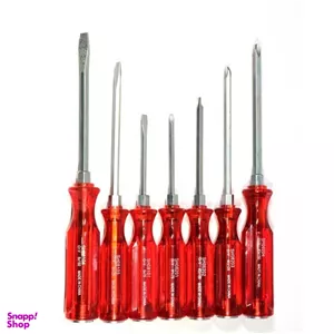 پیچ گوشتی ضربه خور تیتان مدل SH082 مجموعه 7 عددی
