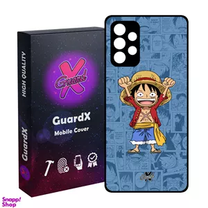 کاور گارد ایکس طرح One Piece Luffy Anime مدل Glass10464 مناسب برای گوشی موبایل سامسونگ Galaxy A32 4G