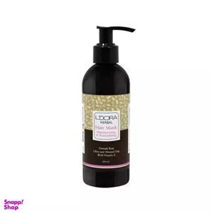 ماسک مو لدورا مدل رزماری و روغن بادام شیرین حجم 200 میلی لیتر