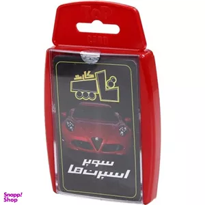 بازی رومیزی تاپ کارت مدل سوپر اسپرت ها ذهن آرا