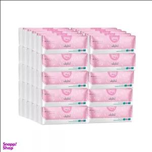 نوار بهداشتی پنبه ریز مدل Large لطیف مجموعه 50 بسته 10 عددی