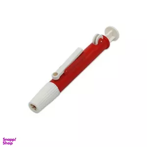 پیپت فیلر کد red 0025 ظرفیت 25 میلی لیتر رنگ قرمز