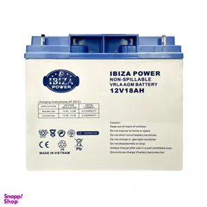 باتری UPS ایبیزا مدل 12v-18a
