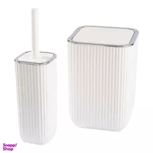 ست سرویس بهداشتی همارا مدل چهارگوش زیرا کد s02 مجموعه دو عددی