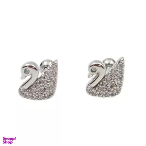 پیرسینگ زنانه طرح سواروسکی مدل قو کد swar8 بسته ۲ عددی