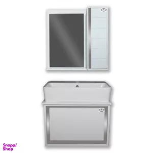 ست روشویی کابینتی مروا کابین مدل مهسا فیتونیا کد 60