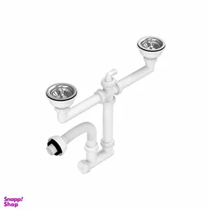 سیفون ظرفشویی سینک گرانیتی جهانیار مدل 512p