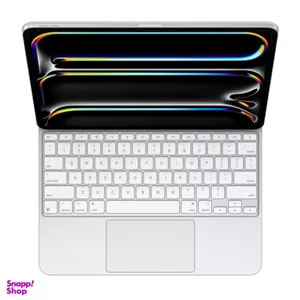 کیبورد تبلت اپل مدل Magic مناسب برای iPad Pro نسل M4 سایز 13 اینچ