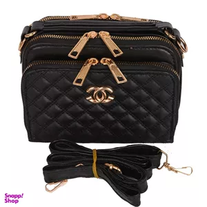 کیف مجلسی زنانه مدل سه زیپ کد CH12