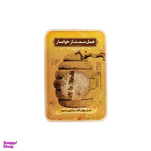 عسل چهل گیاه سفارشی با موم ممتاز خوانسار وزن 800 گرم