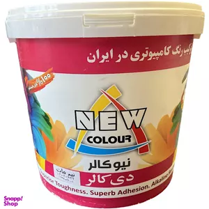 رنگ اکریلیک مشکی مات نیوکالر وزن 4 کیلوگرم