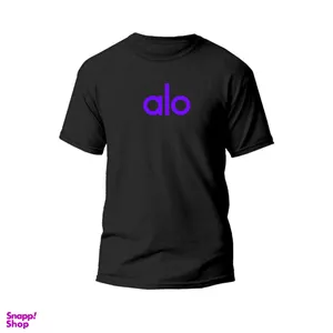 تیشرت مردانه طرح Alo کد TN58 رنگ مشکی
