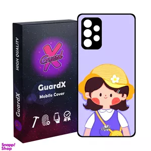 کاور گارد ایکس طرح دختر مدل Glass10651 مناسب برای گوشی موبایل سامسونگ Galaxy A52/A52S