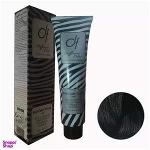 رنگ مو دیفرنت کالر شماره 2.0 رنگ قهوه ای سوخته حجم 125 میلی‌ لیتر