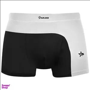 شورت مردانه تارادیس طرح تکه دوزی مدل باکسر