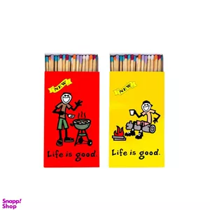 کبریت توکلی مدل Life is Good بسته 2 عددی